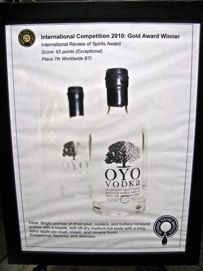 OYO vodka, short north columbus ohio