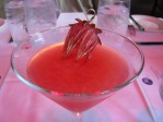 award winning cocktail at Cameron Mitchell's M restaurant. Cris dehlavi mixologist