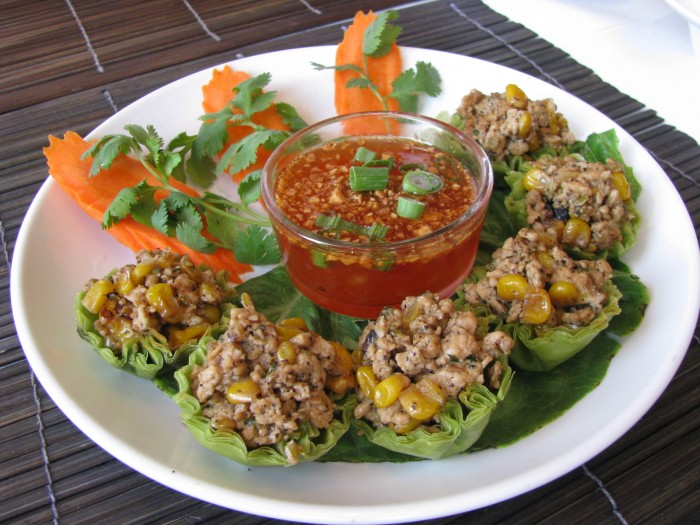 Nida's thai on high,  krathong thong, thai appetizer 
