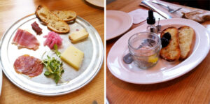 harvest pizza appetizers hudson valley foie gras columbus
