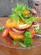 fried green tomatoes with heirloom salad
