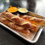 pretzels at north high brewing